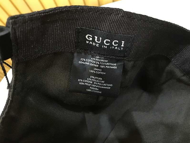 Gucci Cap Black - FashionPlug