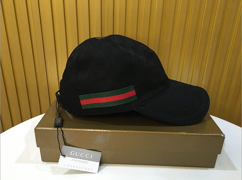 Gucci Cap Black - FashionPlug