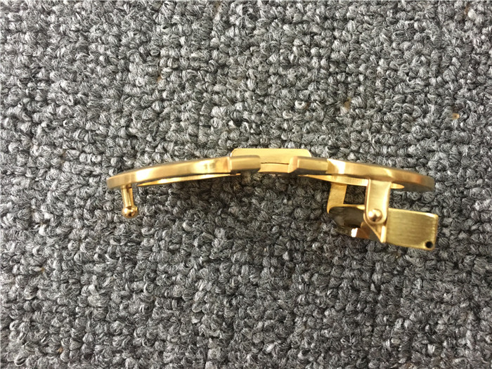 Ferragamo Black Leather Gold Buckle - FashionPlug