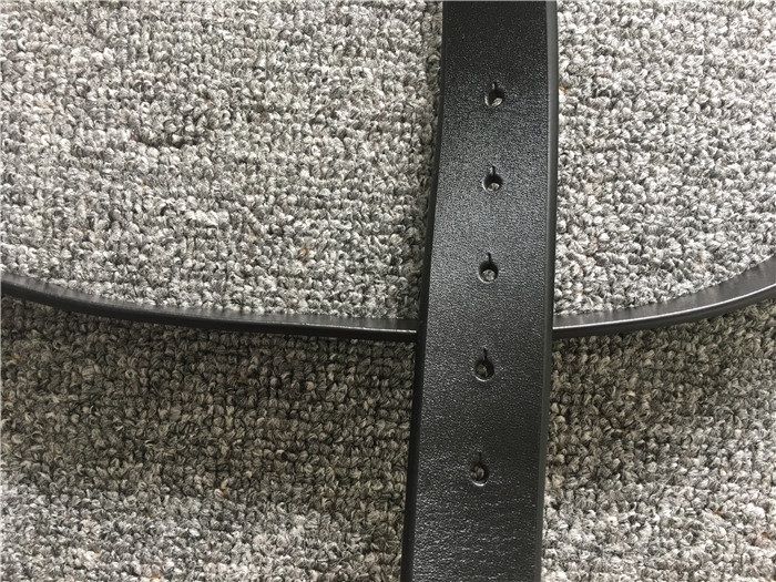 Ferragamo Black Leather Gold Buckle - FashionPlug