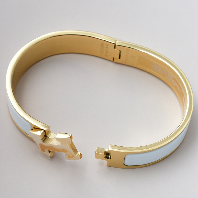 Hermes Golden Bracelets  - FashionPlug