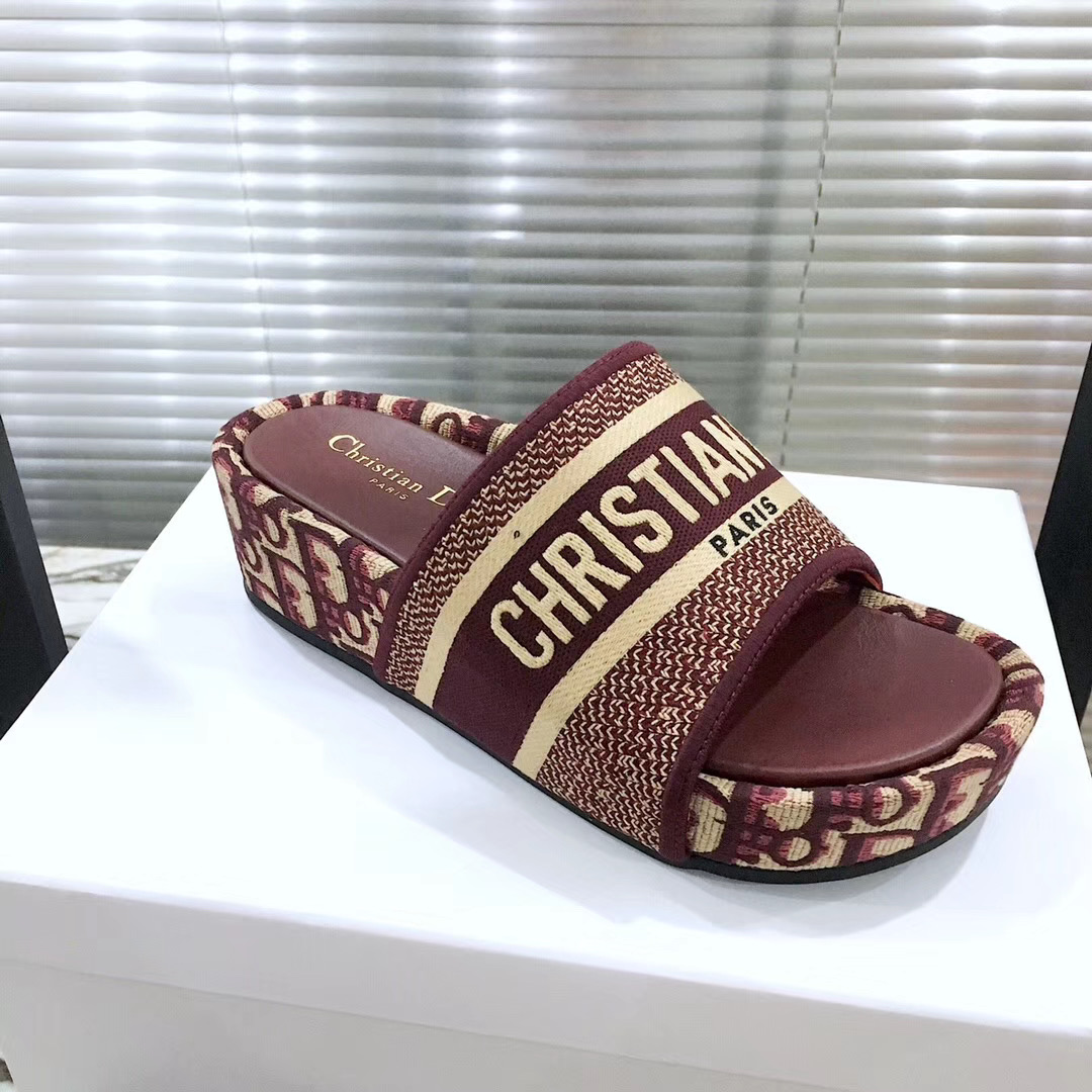 Dior Christian Dior Platform & Wedge Sandals - FashionPlug