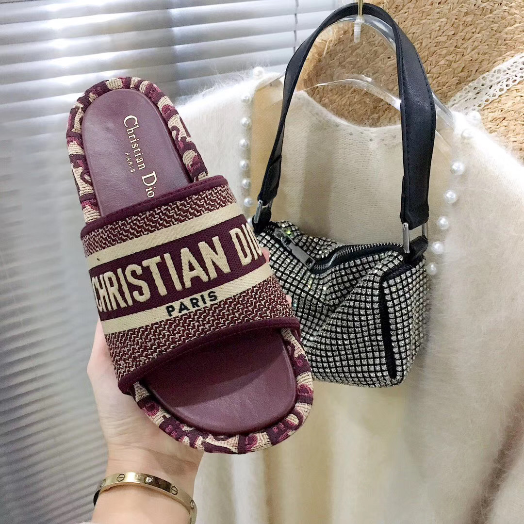 Dior Christian Dior Platform & Wedge Sandals - FashionPlug