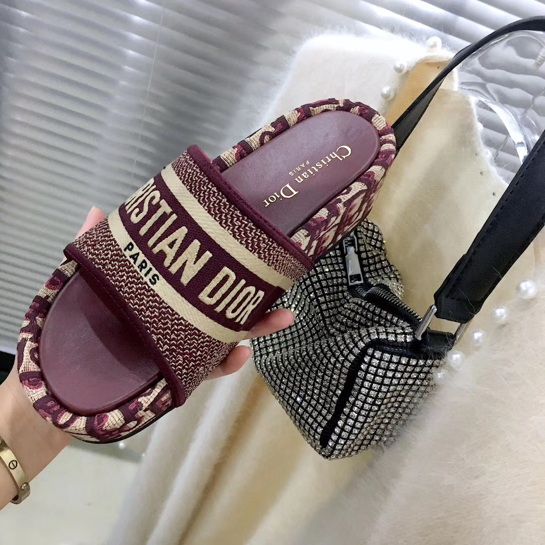 Dior Christian Dior Platform & Wedge Sandals - FashionPlug