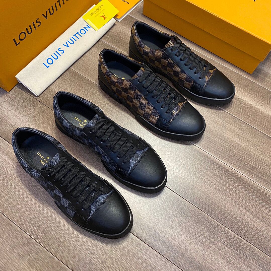 Louis Vuitton Damier Trainers - FashionPlug