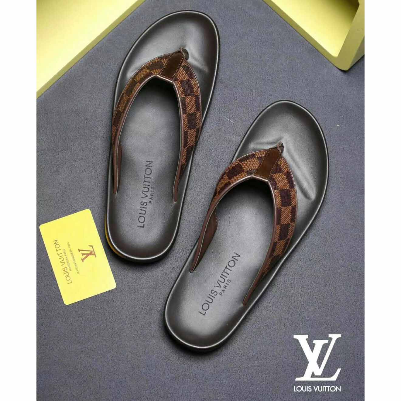 Louis Vuitton Mirabeau Thong - FashionPlug