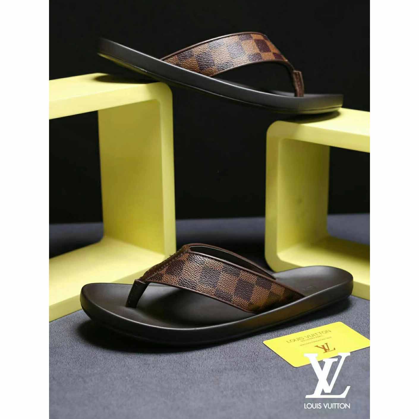 Louis Vuitton Mirabeau Thong - FashionPlug