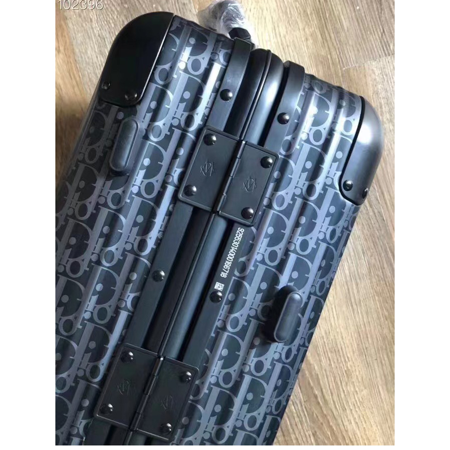 Dior Oblique Luggage - FashionPlug