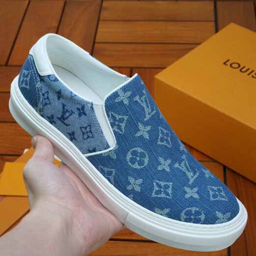 Louis Vuitton Trocadero Slip On Sneaker - FashionPlug