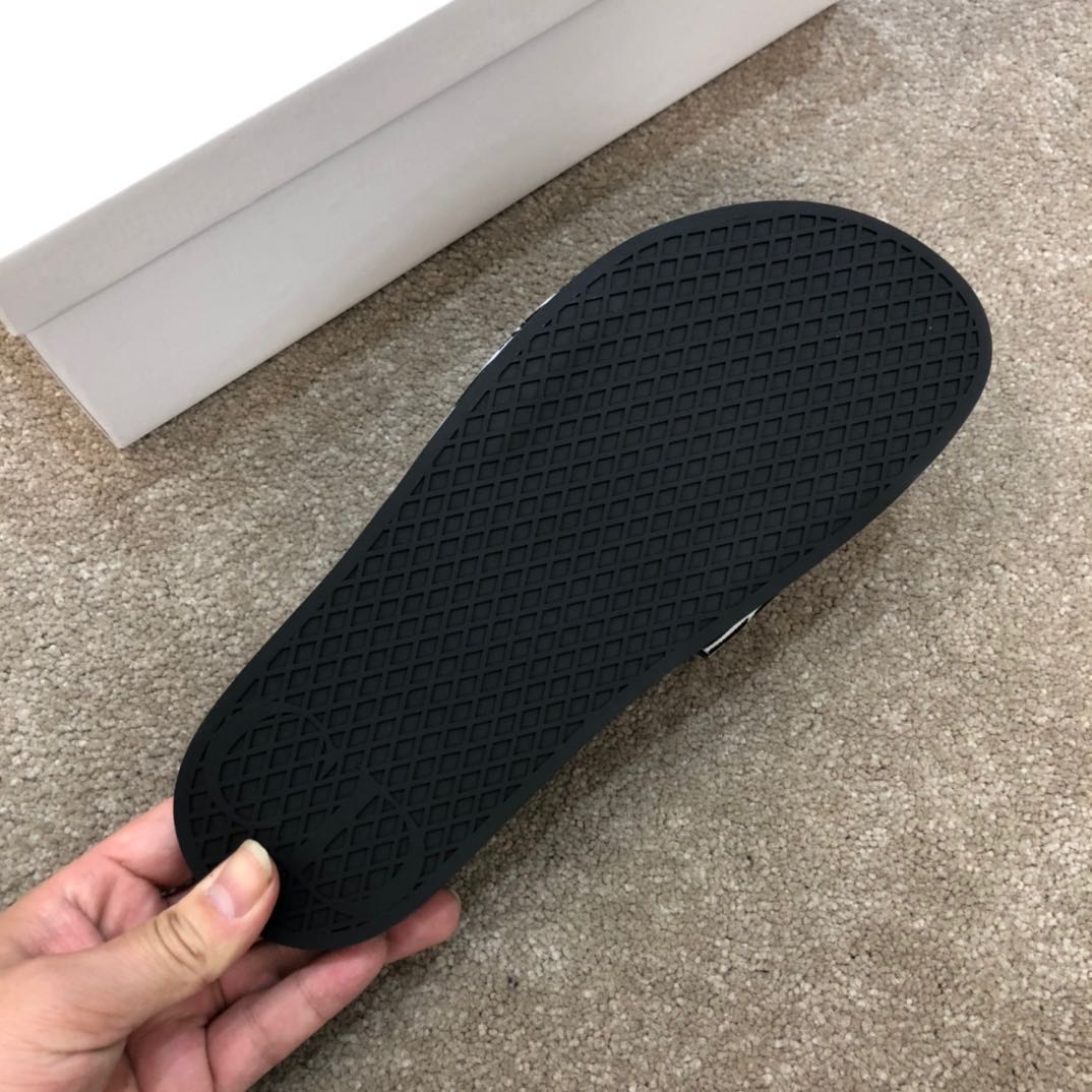 Dior Oblique Jacquard Sandals  - FashionPlug