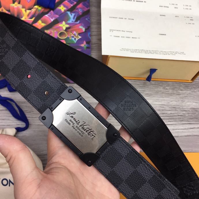 Louis Vuitton Neo Trunk 40mm Belt - FashionPlug