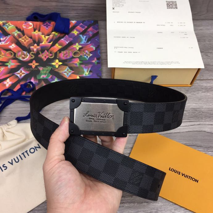 Louis Vuitton Neo Trunk 40mm Belt - FashionPlug