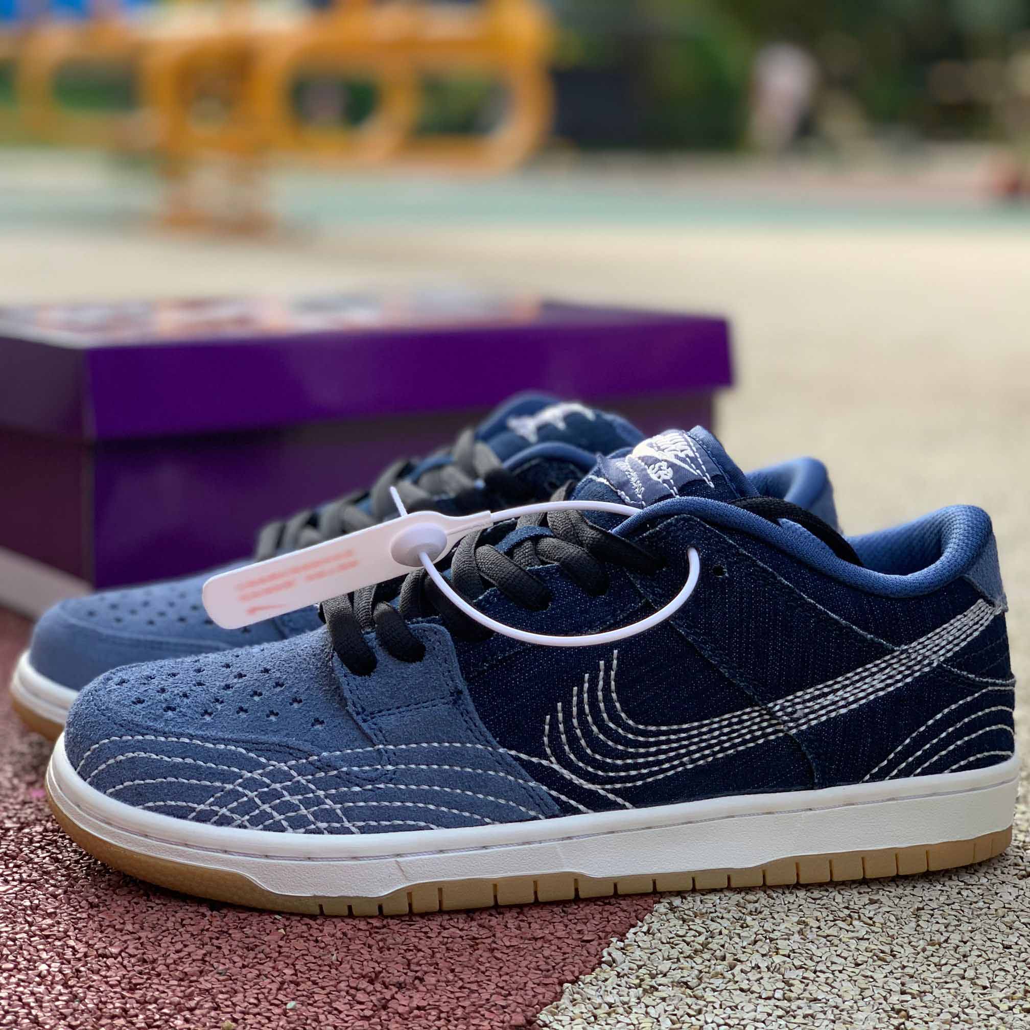 Nike SB Dunk Low Sashiko Pack CV0316-400 - FashionPlug