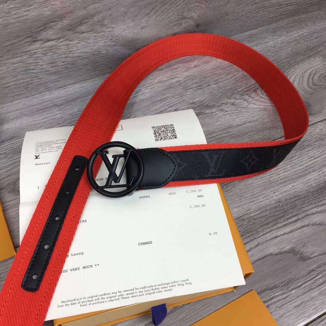 Louis Vuitton Monogram Belt  - FashionPlug