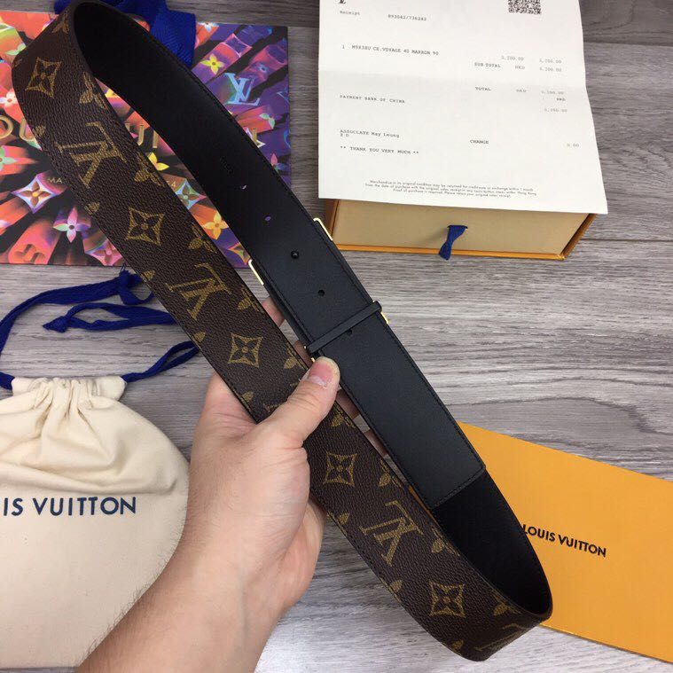 Louis Vuitton Neo Trunk 40MM Belt - FashionPlug
