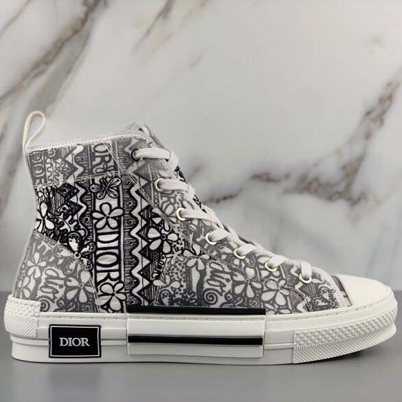 Dior B23 High Top Sneaker - FashionPlug