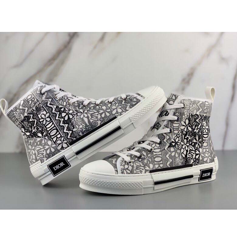 Dior B23 High Top Sneaker - FashionPlug