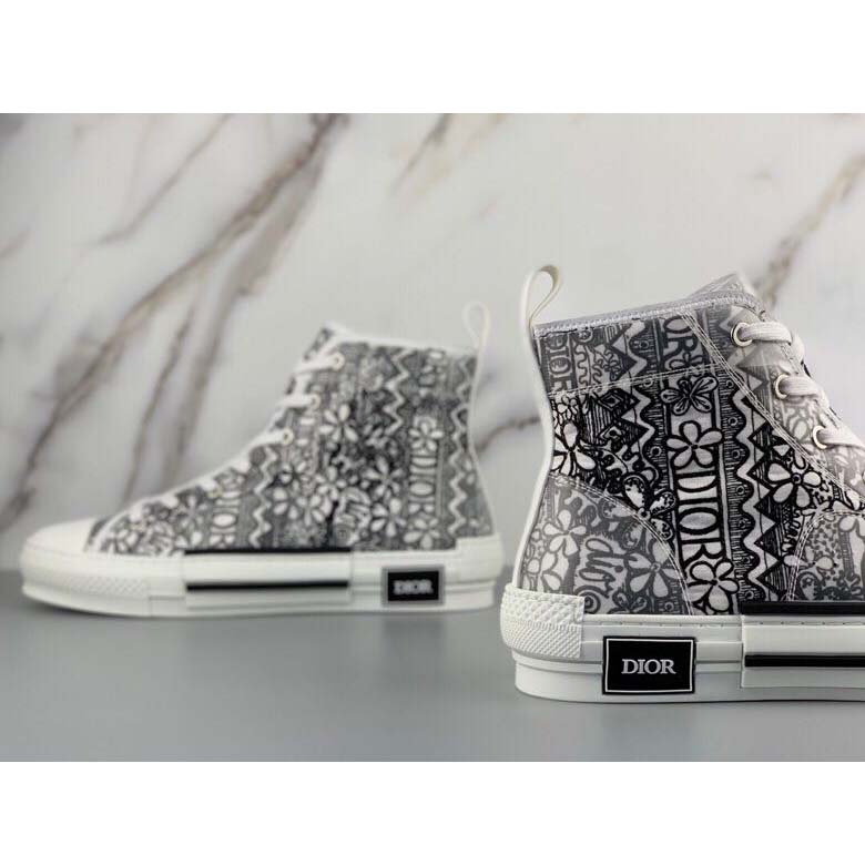Dior B23 High Top Sneaker - FashionPlug