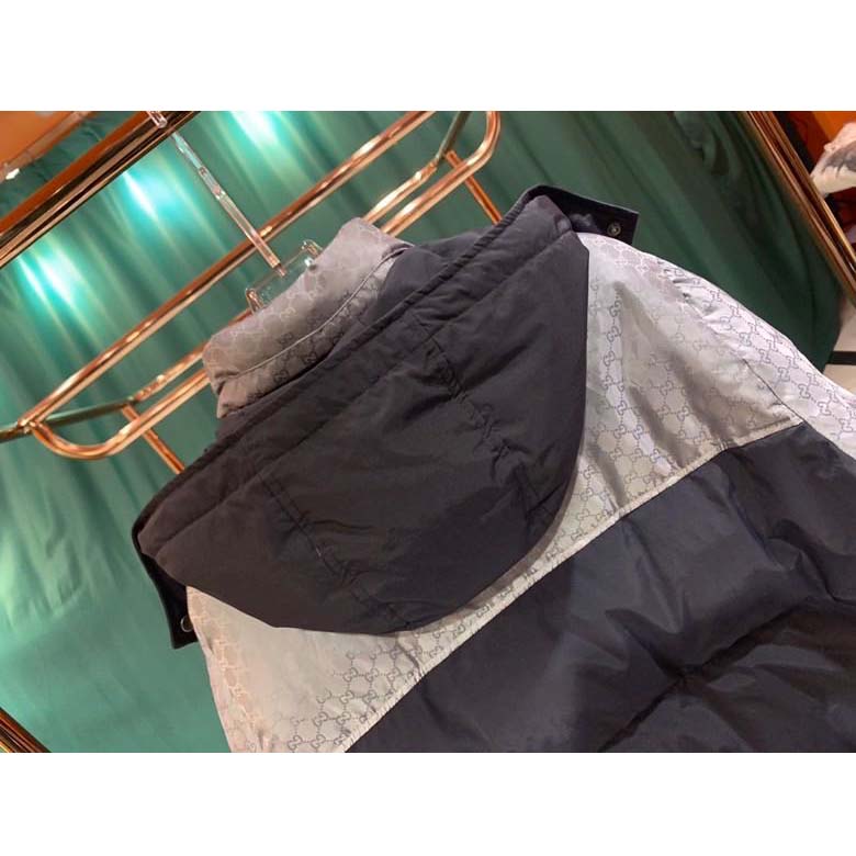 Gucci GG Jacquard Nylon Jacket - FashionPlug