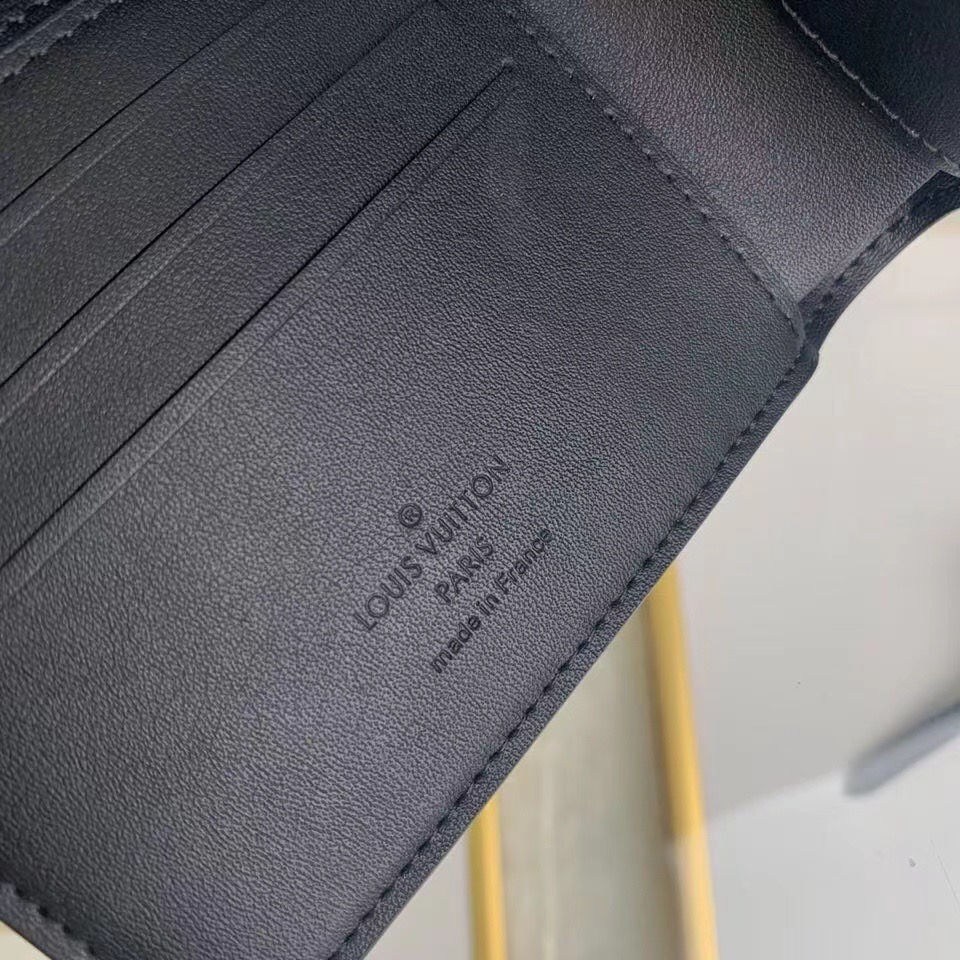 Louis Vuitton  Monogram Black Wallet - FashionPlug