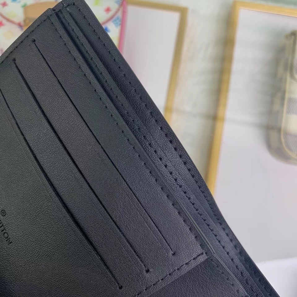 Louis Vuitton  Monogram Black Wallet - FashionPlug