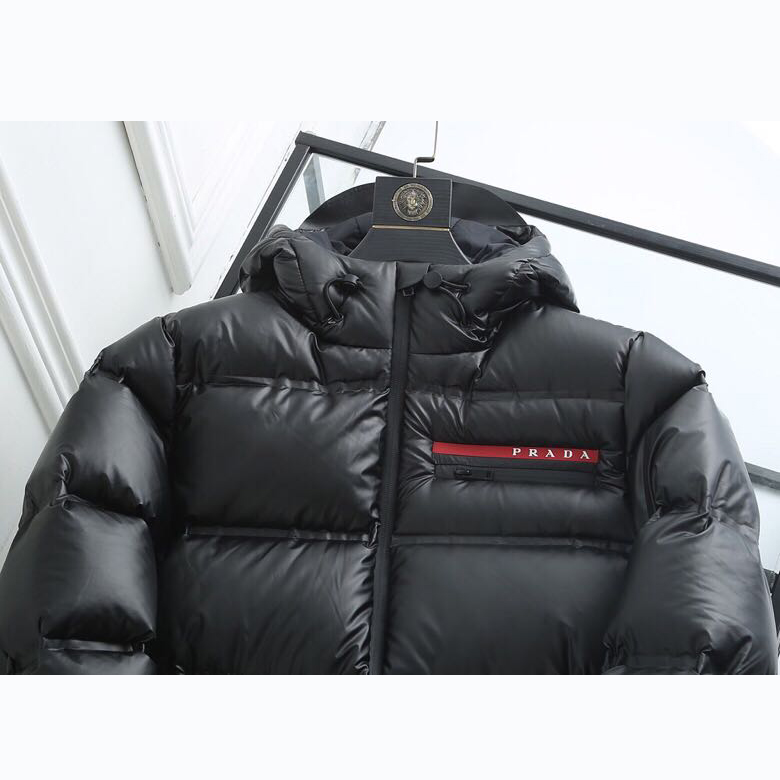 Prada Zipper Down Jacket - FashionPlug