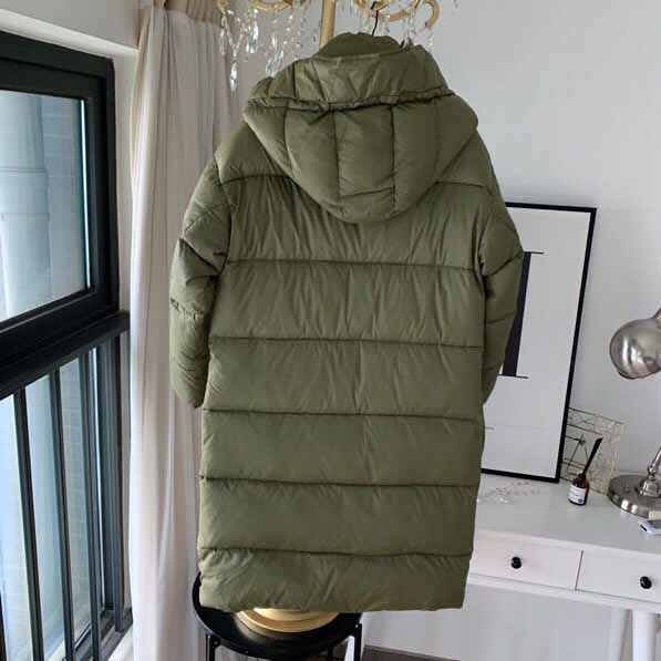 Prada Goose Down Long Jacket  - FashionPlug