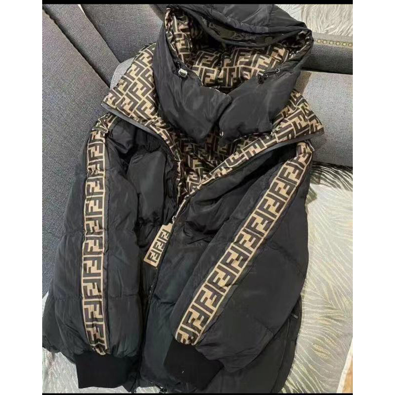 Fendi FF Motif Down Jacket - FashionPlug