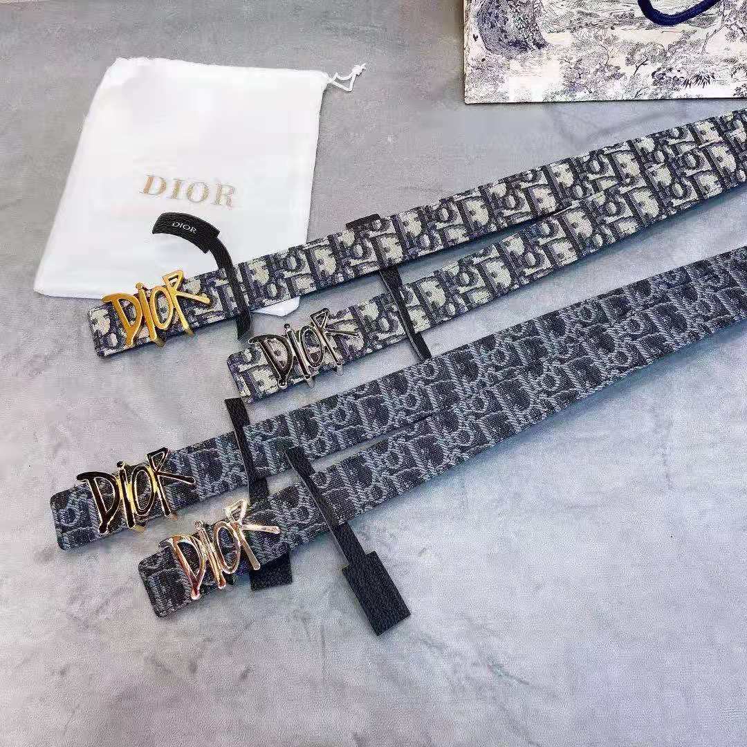 Dior Oblique Jacquard Belt - FashionPlug