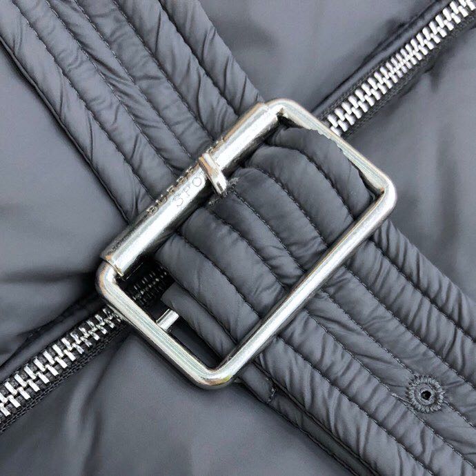 Burberry Belted Down Jacket - FashionPlug
