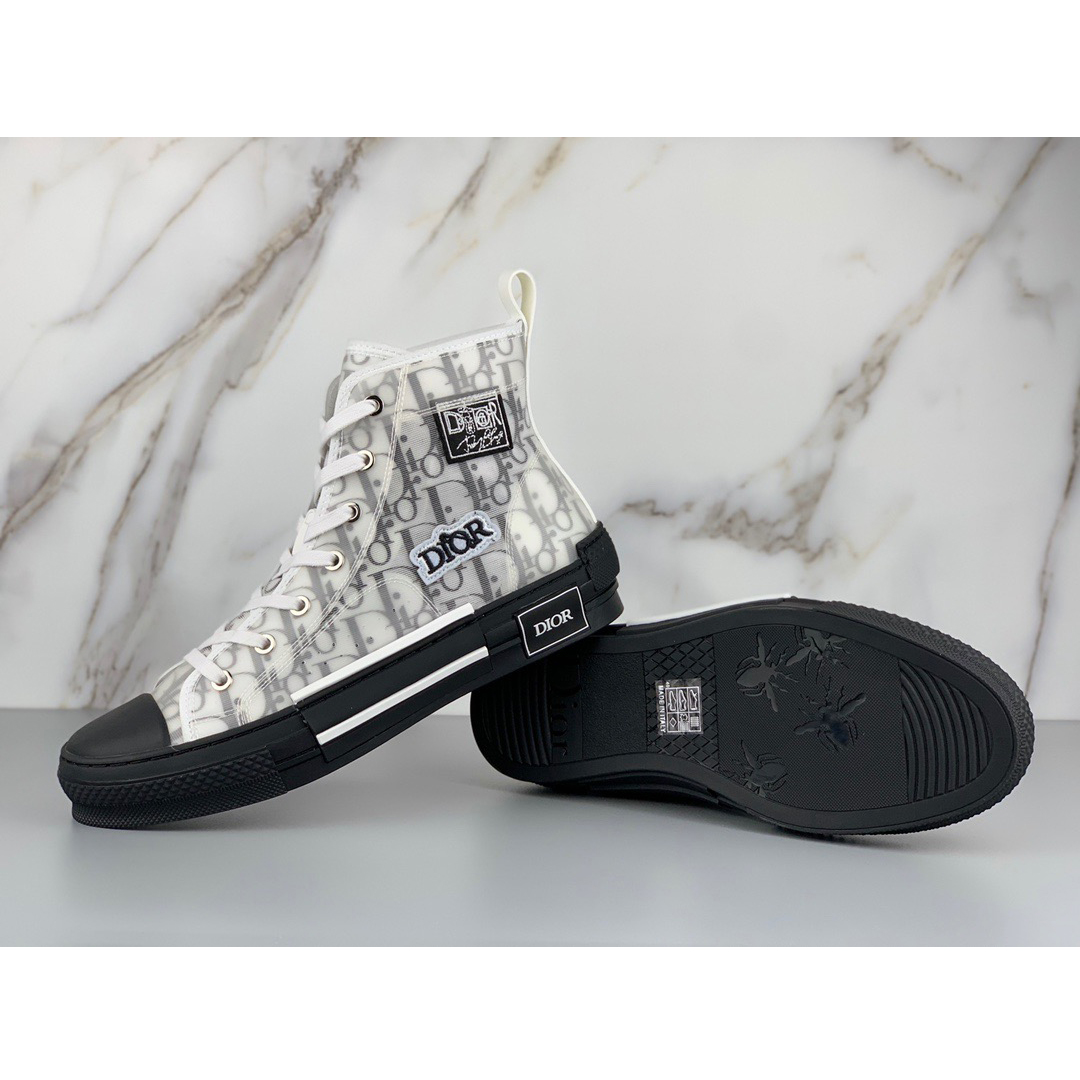 Dior B23 High Top Sneaker - FashionPlug