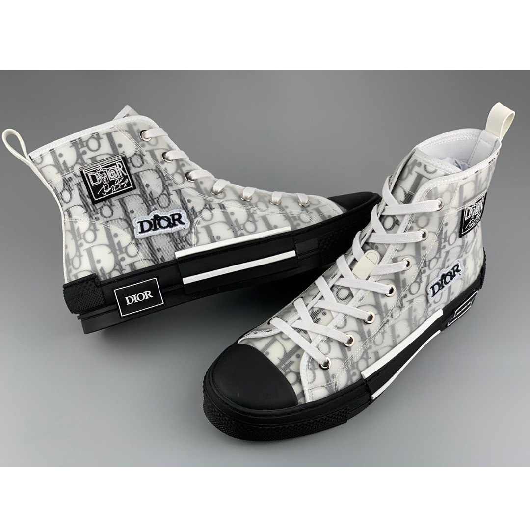 Dior B23 High Top Sneaker - FashionPlug