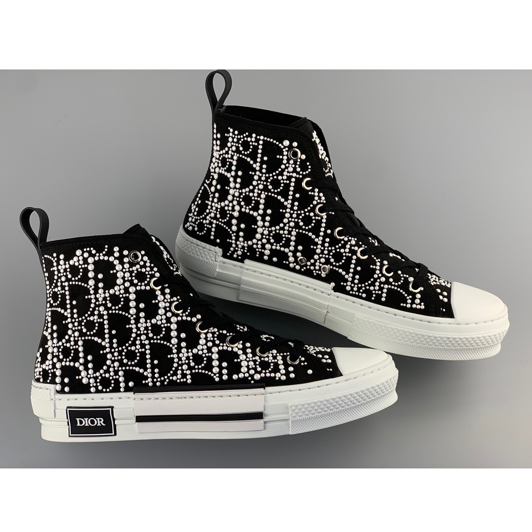 Dior B23 High Top Sneaker - FashionPlug