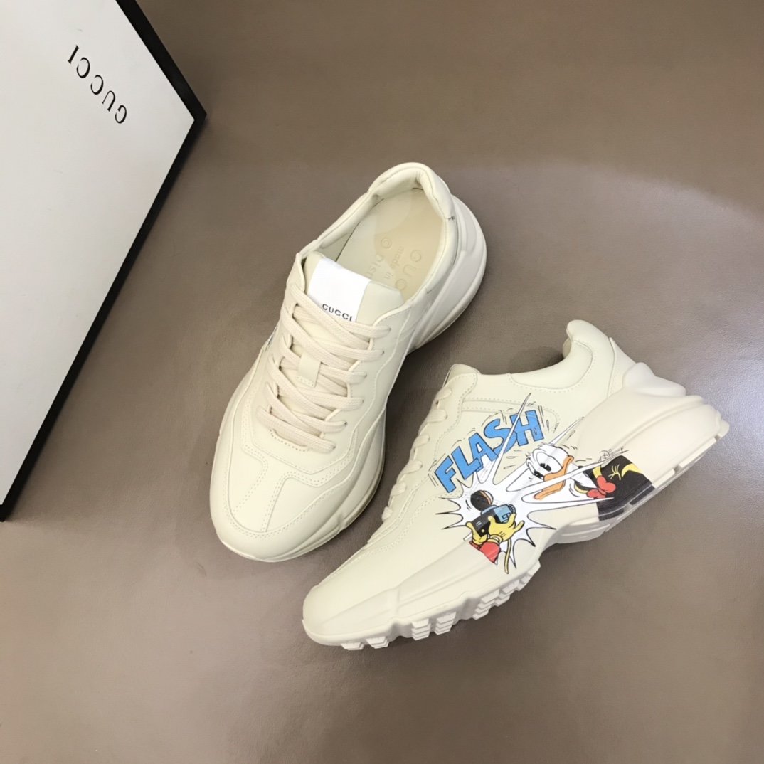 Gucci Disney Donald Duck Print Sneaker - FashionPlug