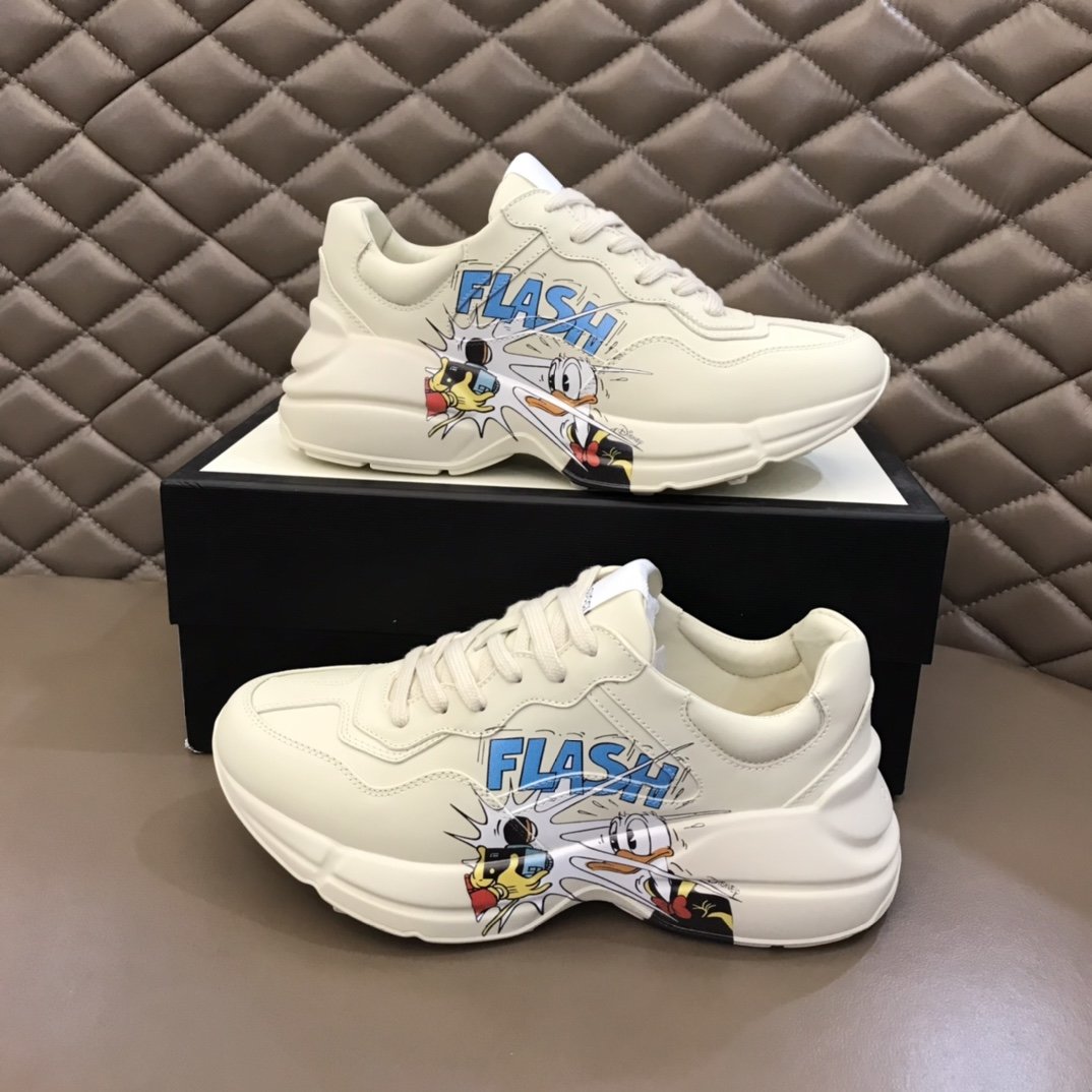 Gucci Disney Donald Duck Print Sneaker - FashionPlug