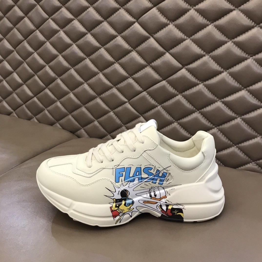 Gucci Disney Donald Duck Print Sneaker - FashionPlug