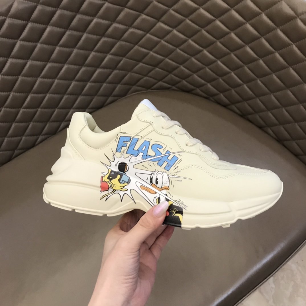Gucci Disney Donald Duck Print Sneaker - FashionPlug