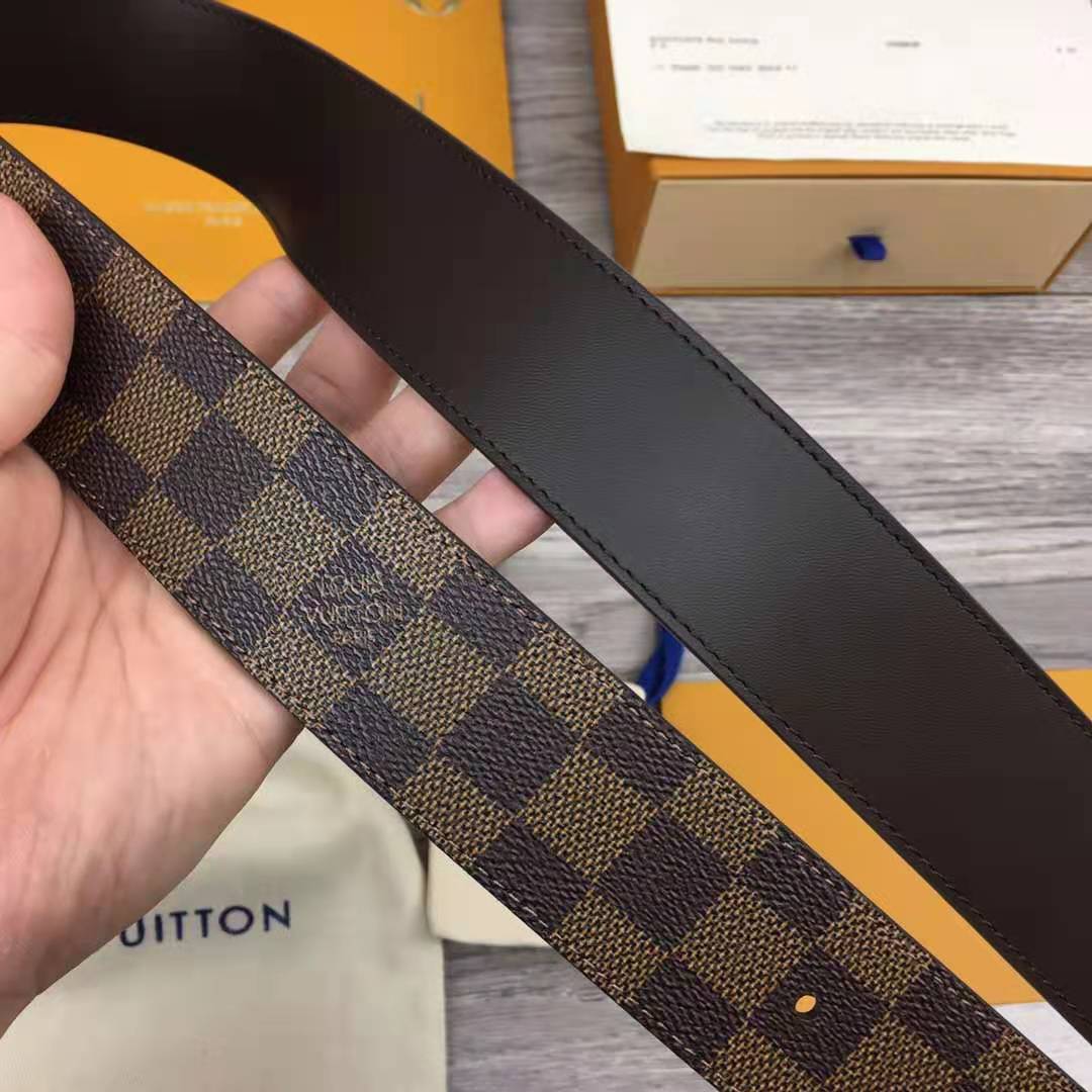 Louis Vuitton Initiales Damier Belt - FashionPlug