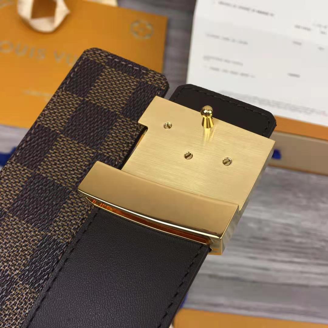 Louis Vuitton Initiales Damier Belt - FashionPlug