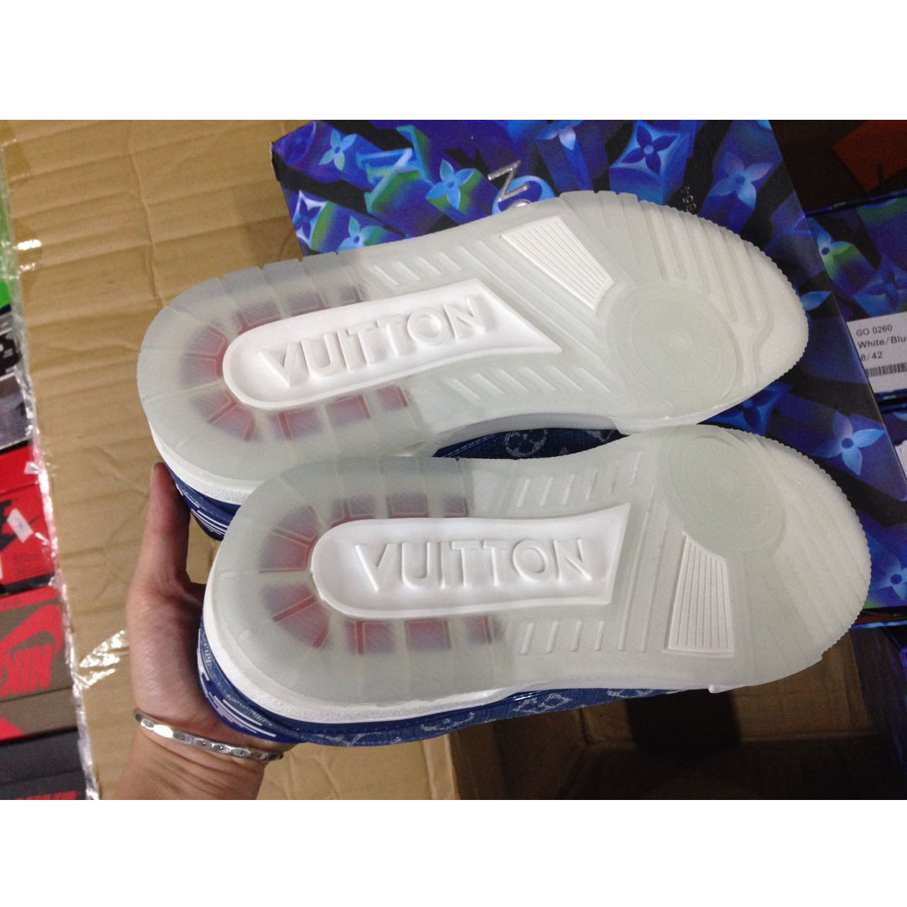 Louis Vuitton Trainer Sneaker - FashionPlug