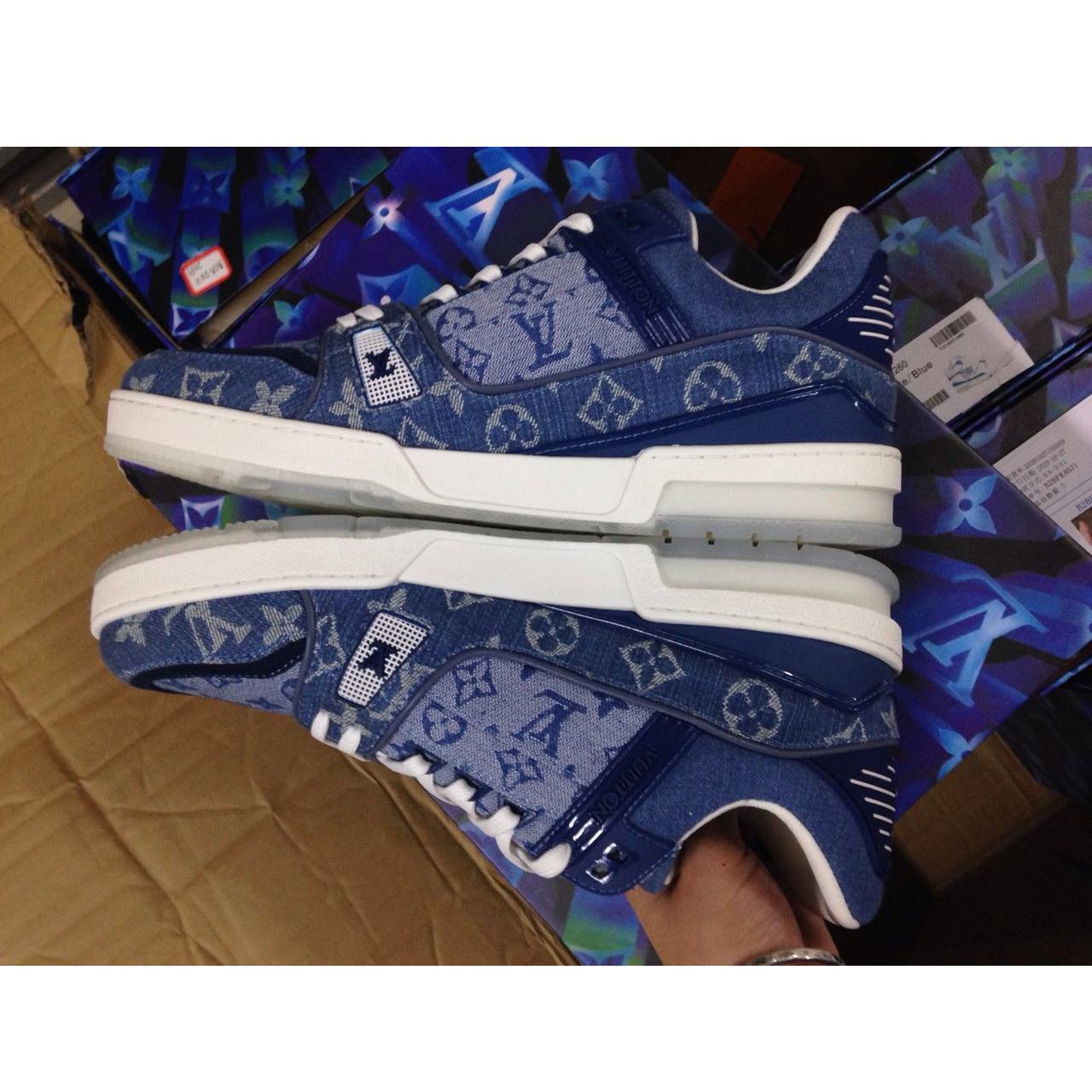 Louis Vuitton Trainer Sneaker - FashionPlug