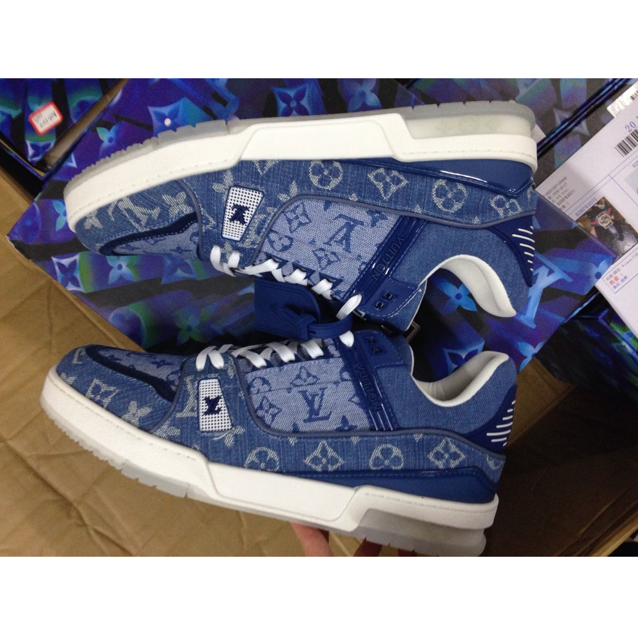 Louis Vuitton Trainer Sneaker - FashionPlug