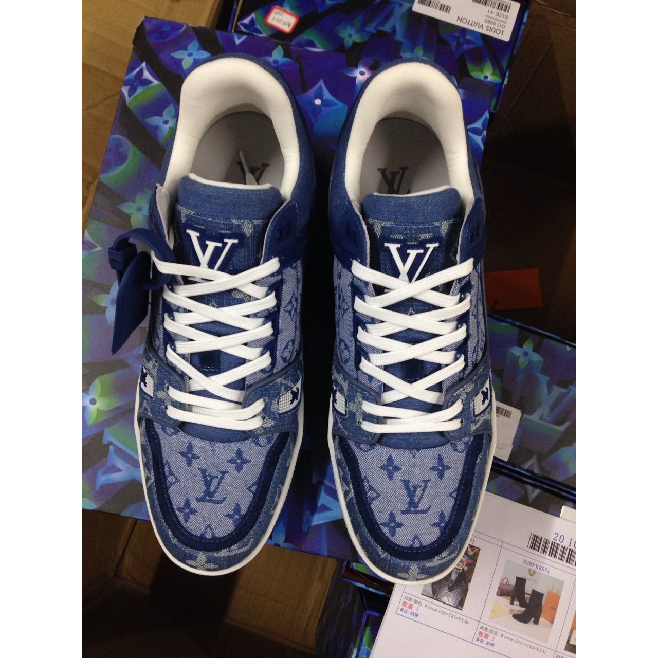 Louis Vuitton Trainer Sneaker - FashionPlug