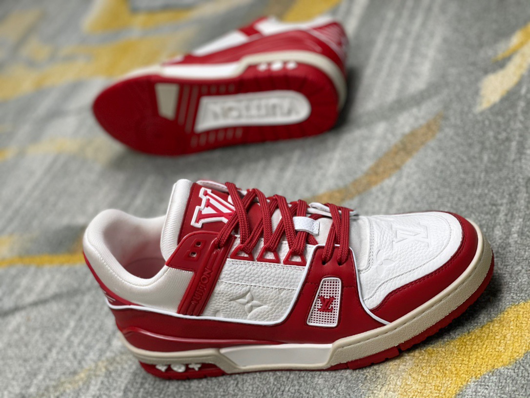 Louis Vuitton Trainer Sneaker - FashionPlug