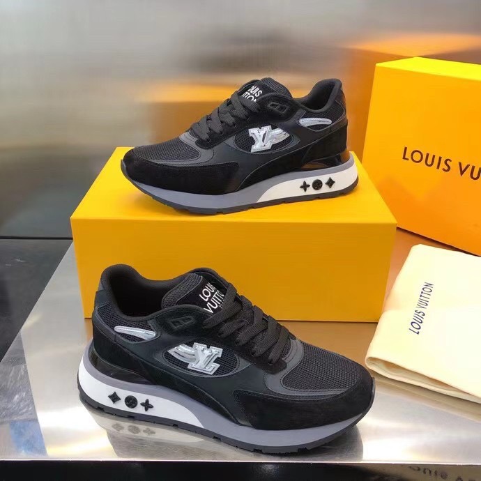 Louis Vuitton Trainer Sneaker(Upon UK Size) - FashionPlug