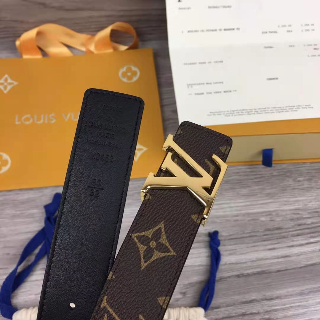 Louis Vuitton Initiales Monogram Belt - FashionPlug