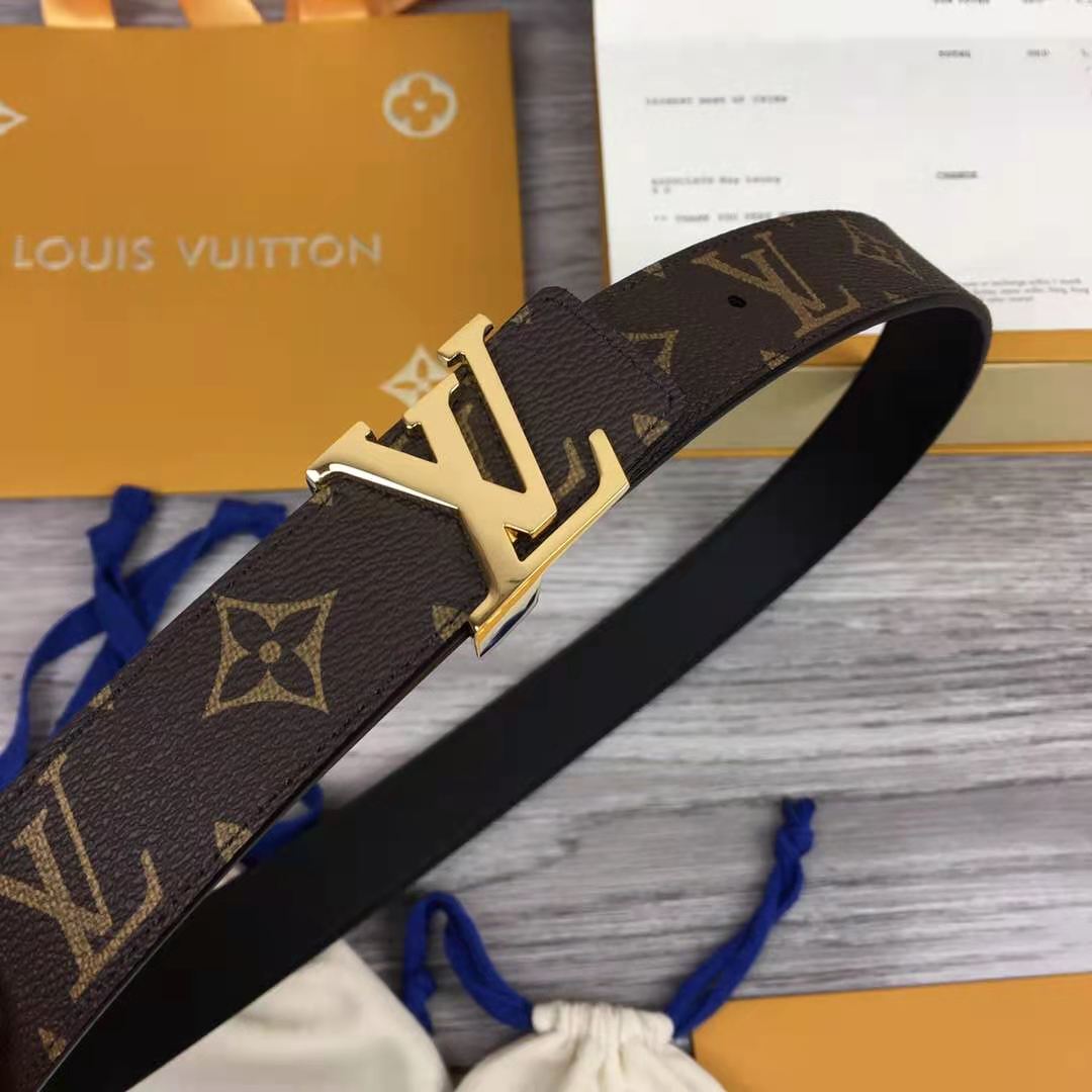 Louis Vuitton Initiales Monogram Belt - FashionPlug
