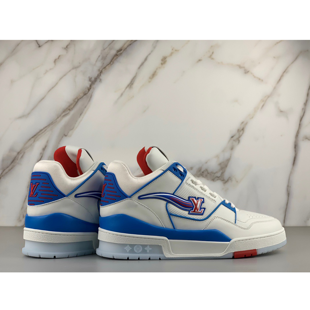 Louis Vuitton Trainer Sneaker(Uk Size) - FashionPlug