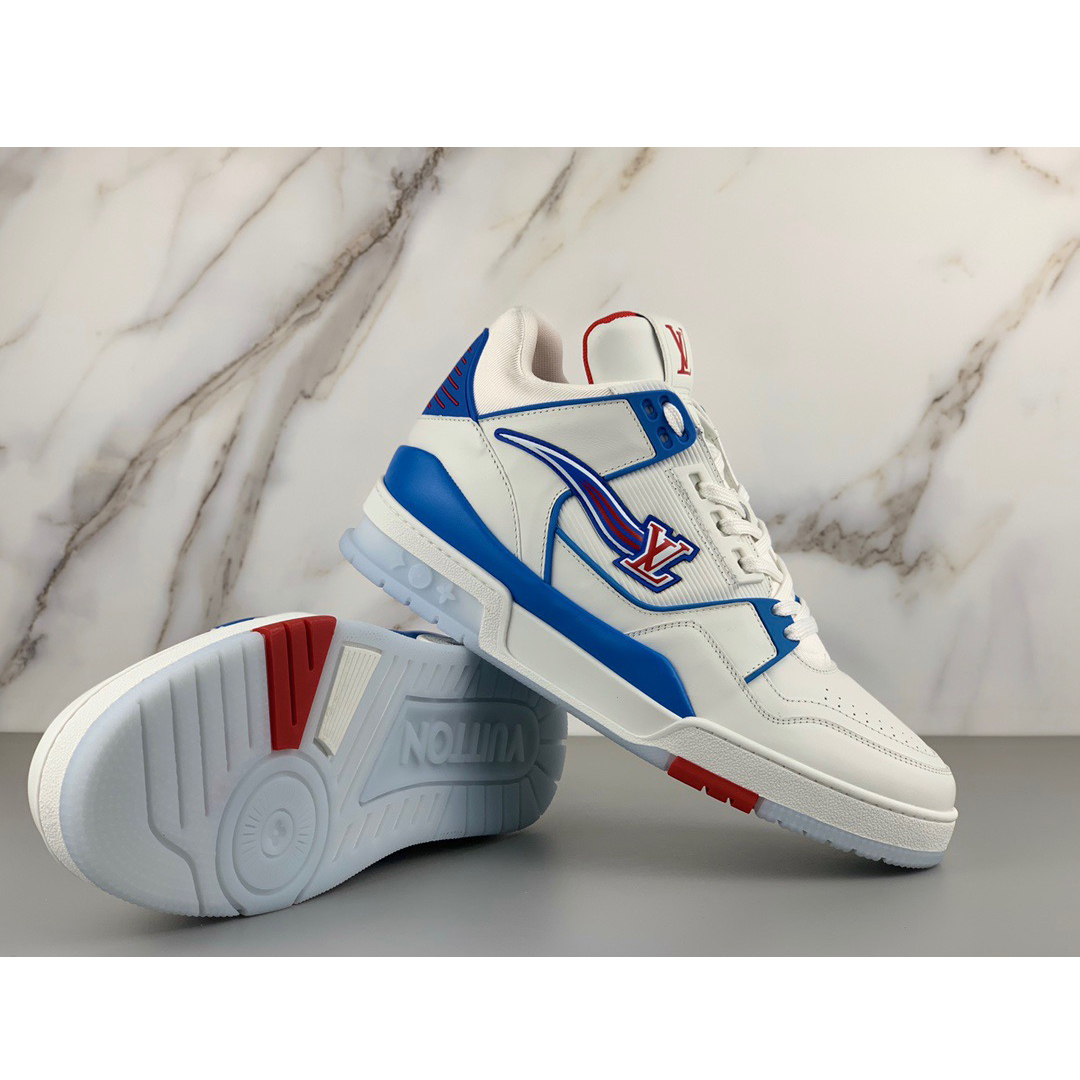 Louis Vuitton Trainer Sneaker(Uk Size) - FashionPlug