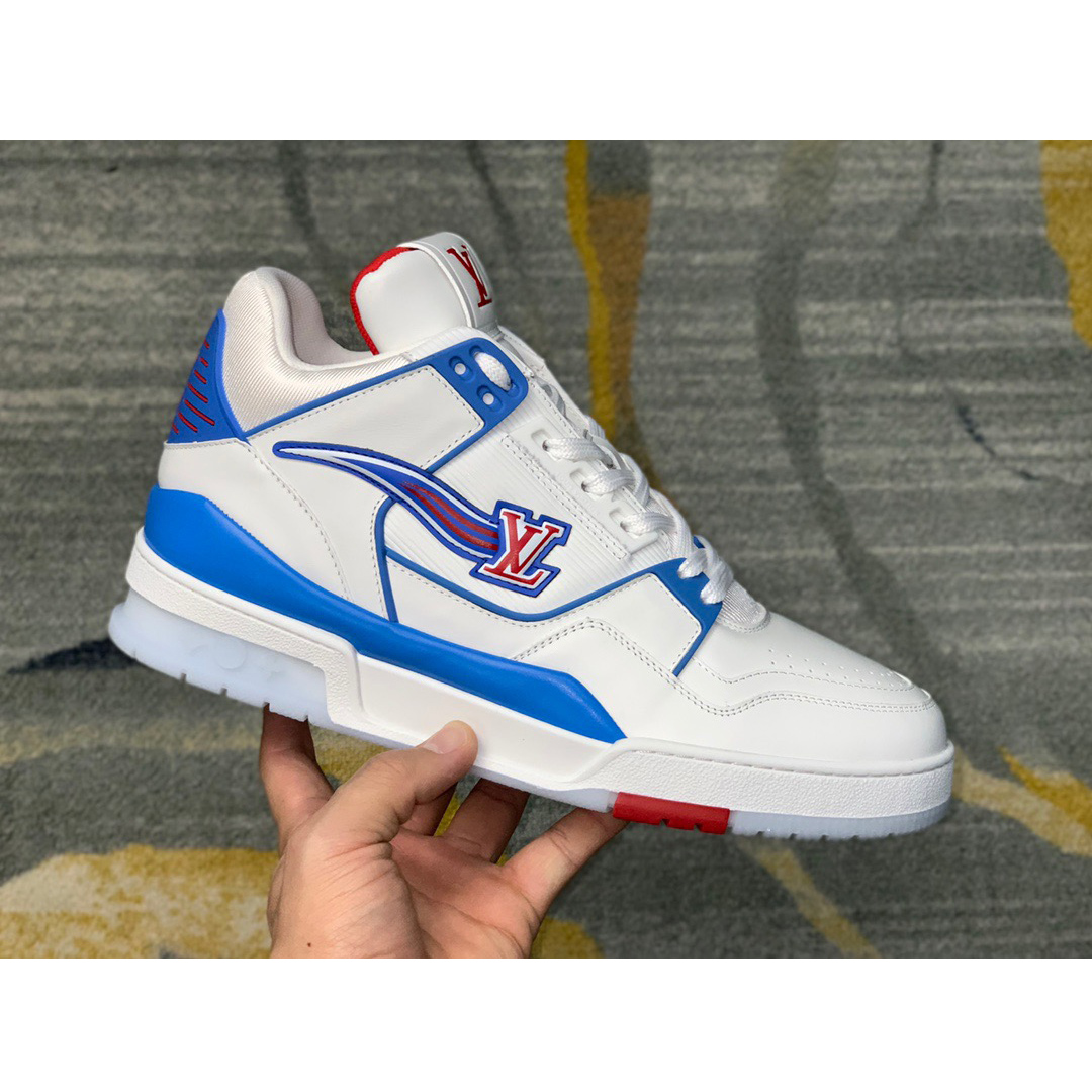 Louis Vuitton Trainer Sneaker(Uk Size) - FashionPlug